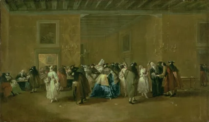 Sala Grande z Ridotto, Palazzo Dandolo, San Moise, 1755-60